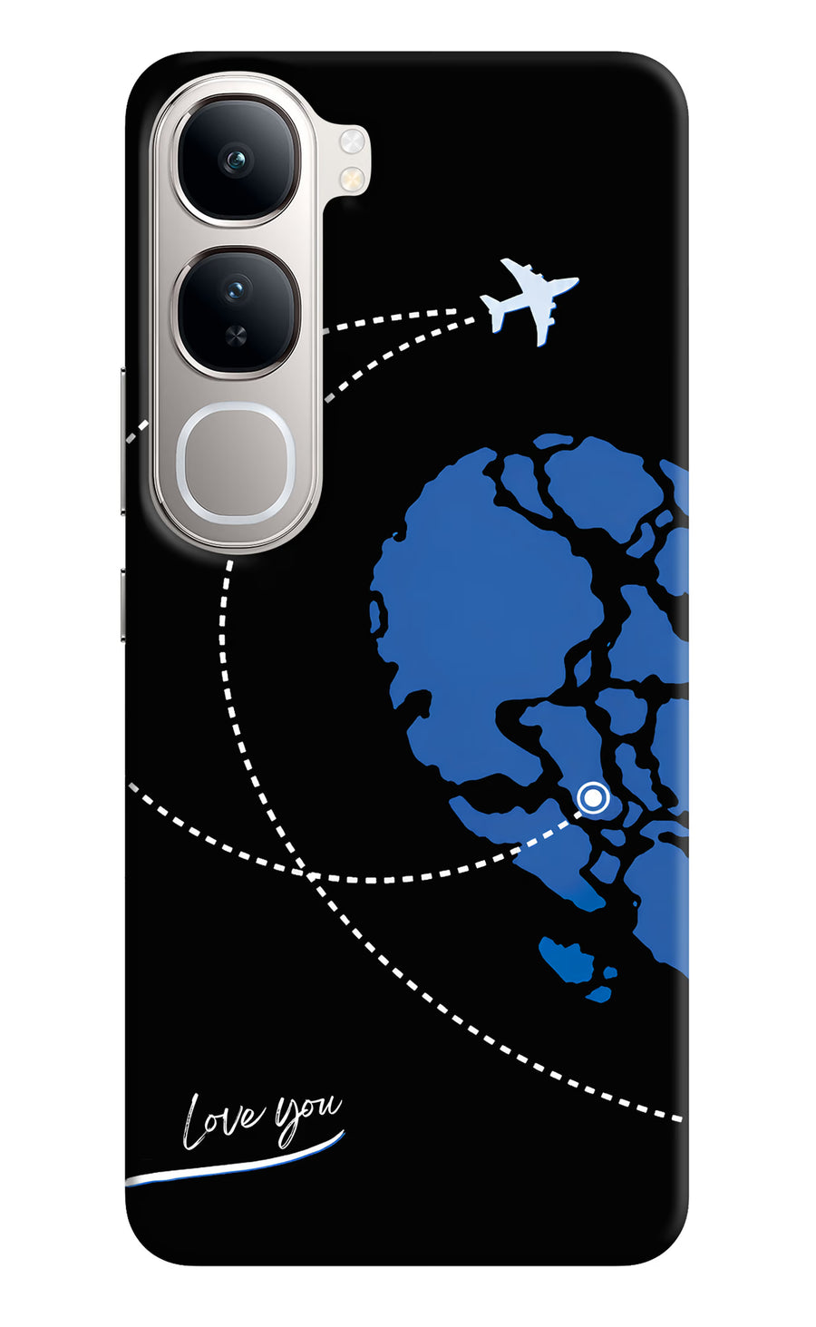 Love Orbit Vivo Y300 5G Back Cover, Hard case