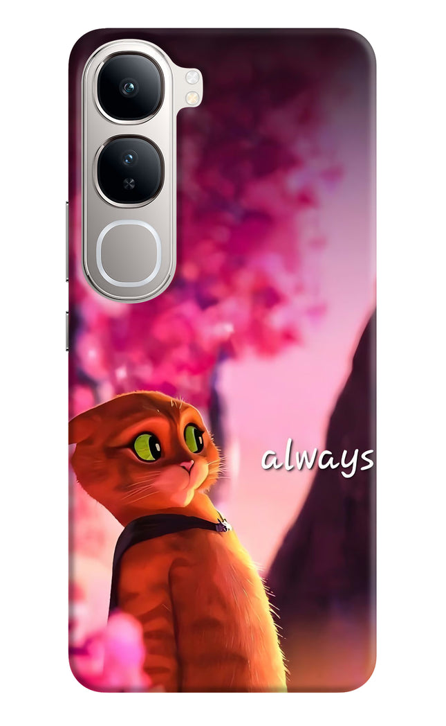 Always Cat Vivo Y300 5G Hard Case Back Cover by Casekaro