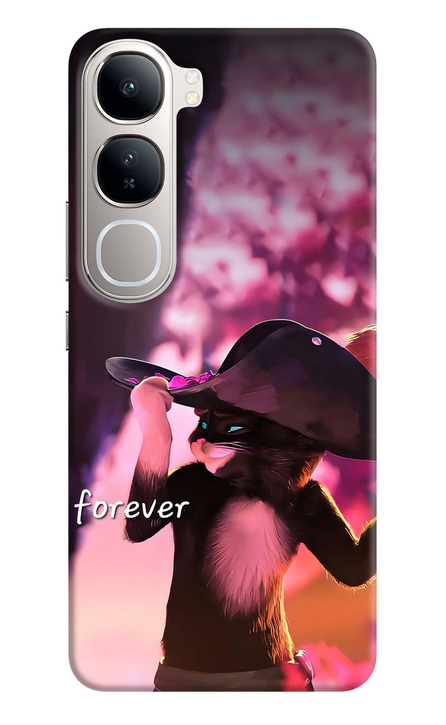 Forever Cat Vivo Y300 5G Hard Case Back Cover by Casekaro