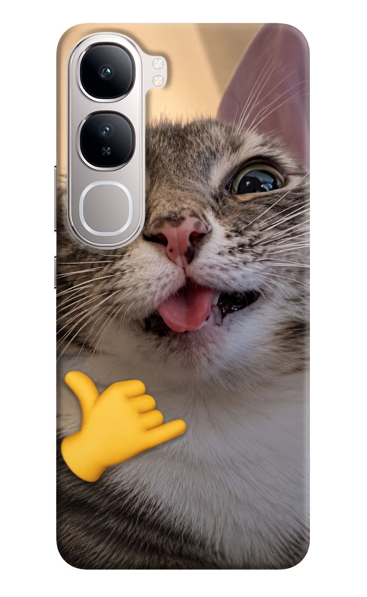 Silly Cat Call Vivo Y300 5G Back Cover