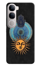 Divine Sun Vivo Y300 5G Hard Case Back Cover by Casekaro
