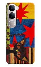 Pop Cat Vivo Y300 5G Hard Case Back Cover by Casekaro