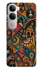 Folk Print Vivo Y300 5G Hard Case Back Cover by Casekaro