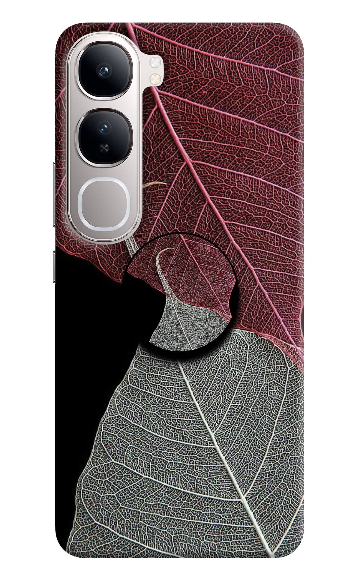 Leaf Pattern Vivo Y300 5G Pop Case