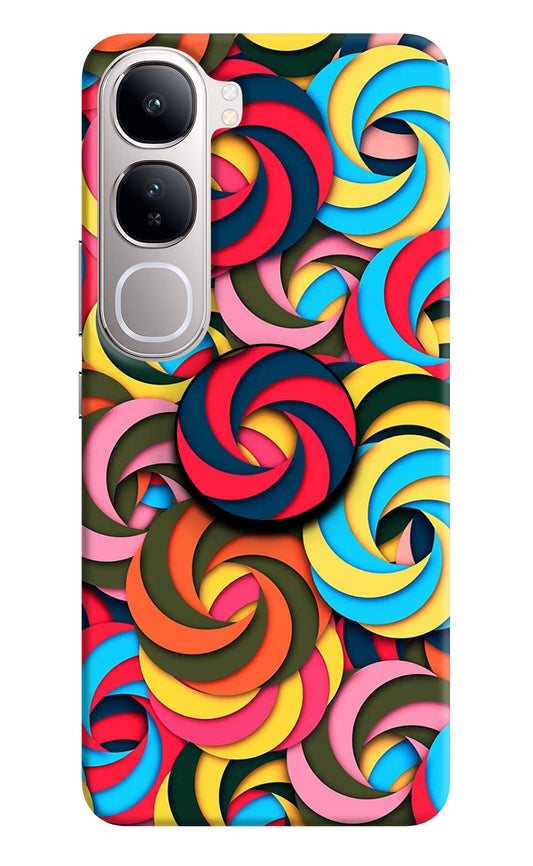 Spiral Pattern Vivo Y300 5G Pop Case