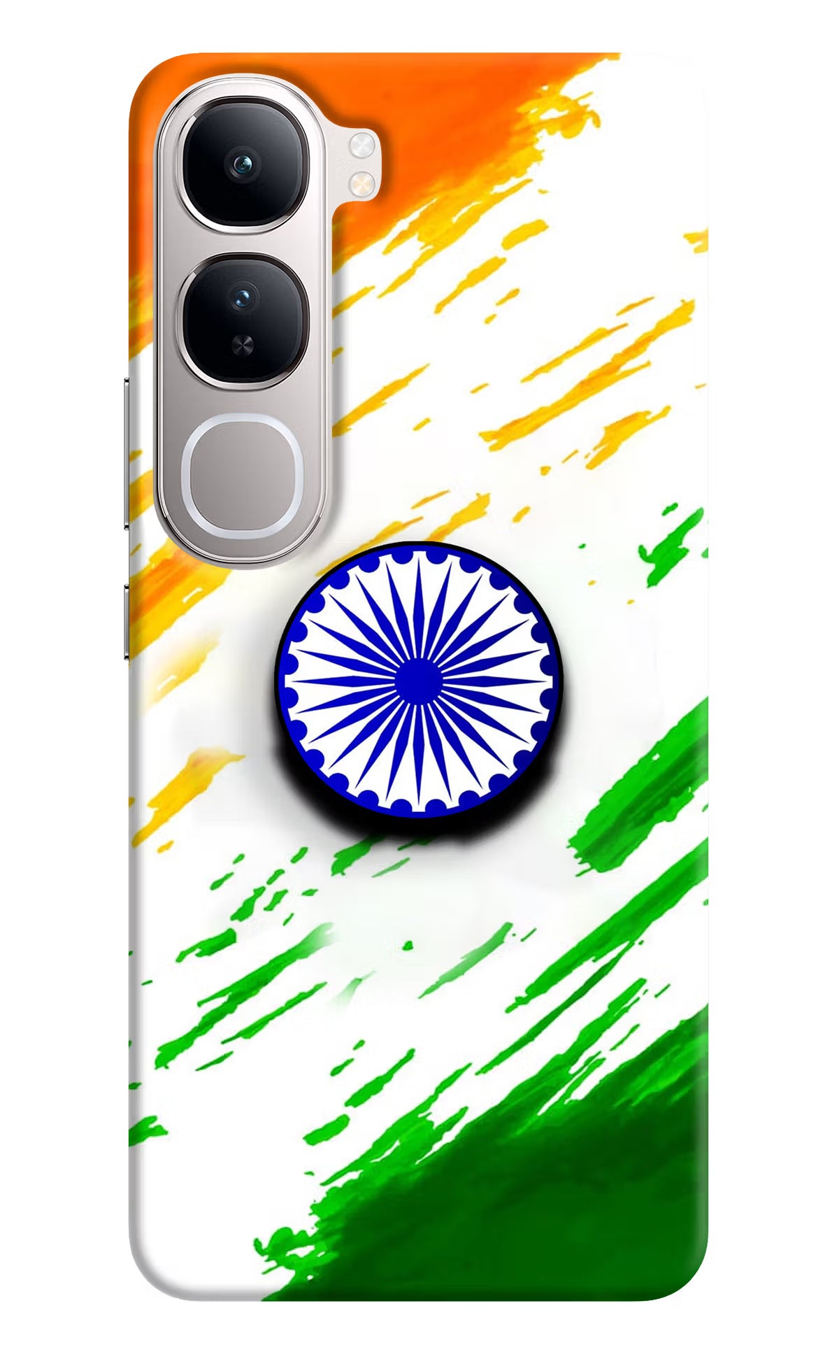 Indian Flag Ashoka Chakra Vivo Y300 5G Pop Case