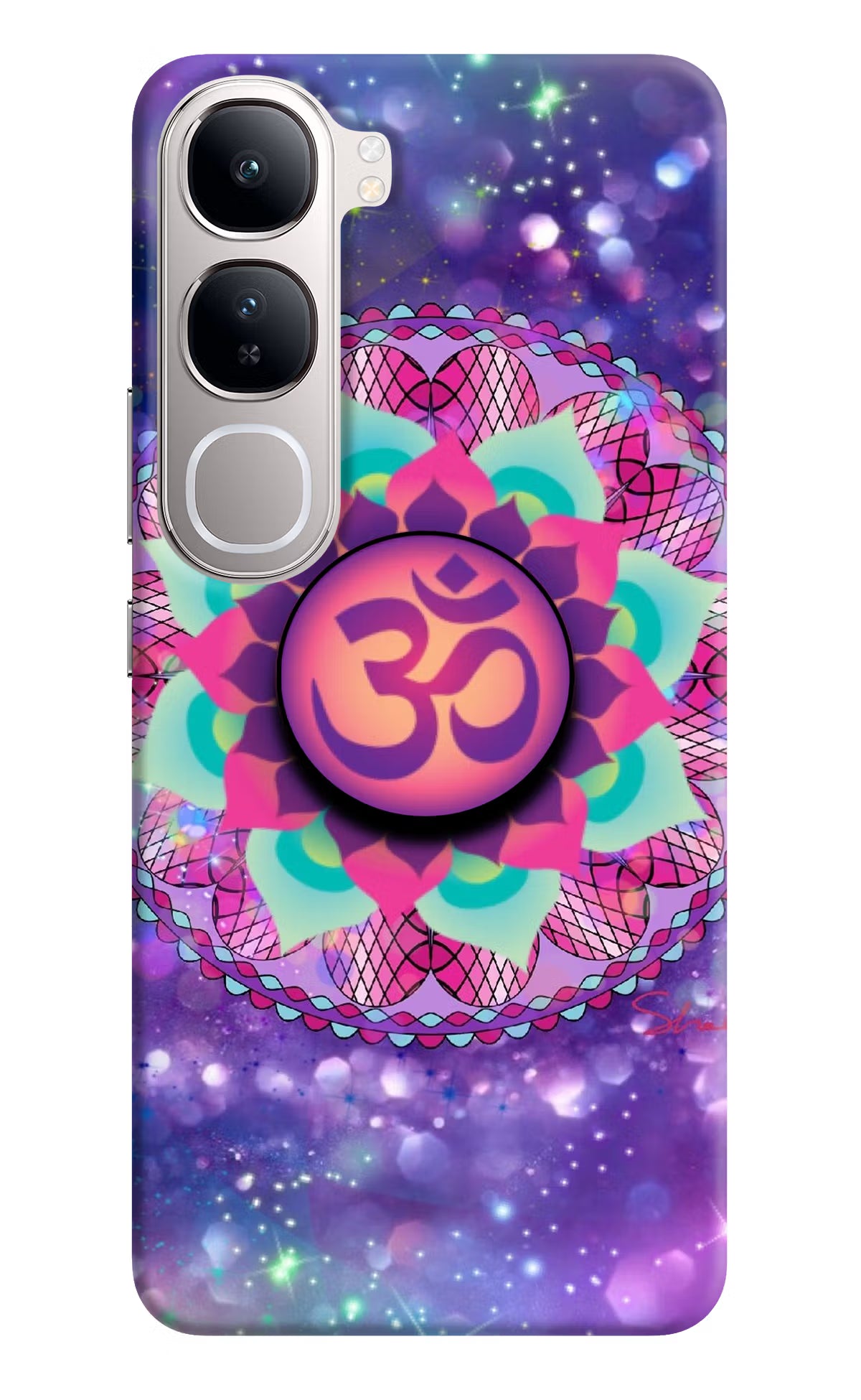 Om Purple Vivo Y300 5G Pop Case