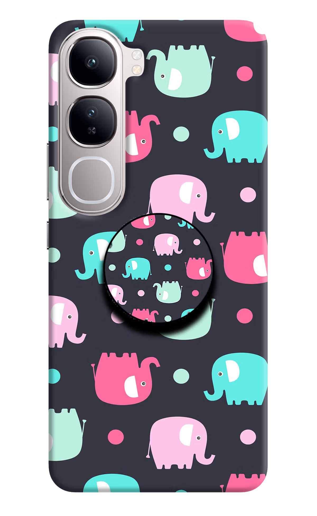 Baby Elephants Vivo Y300 5G Pop Case