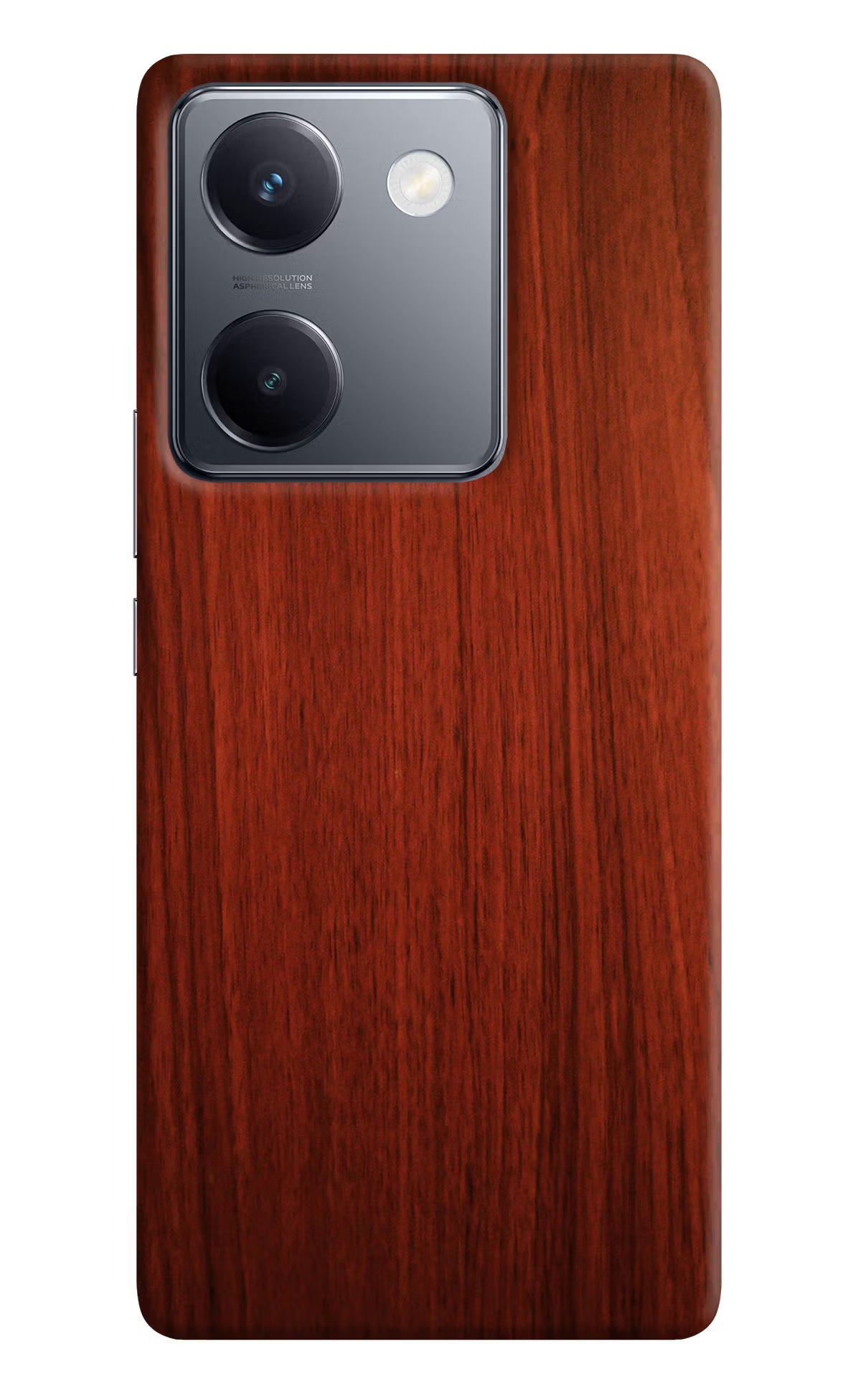 Wooden Plain Pattern Vivo Y300 Plus 5G Back Cover