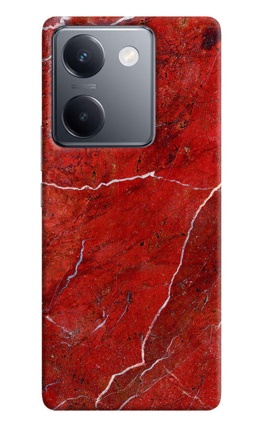 Red Marble Design Vivo Y300 Plus 5G Back Cover