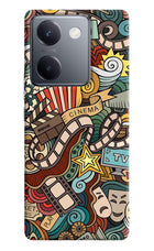 Cinema Abstract Vivo Y300 Plus 5G Back Cover