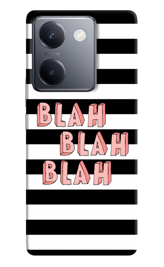 Blah Blah Blah Vivo Y300 Plus 5G Back Cover