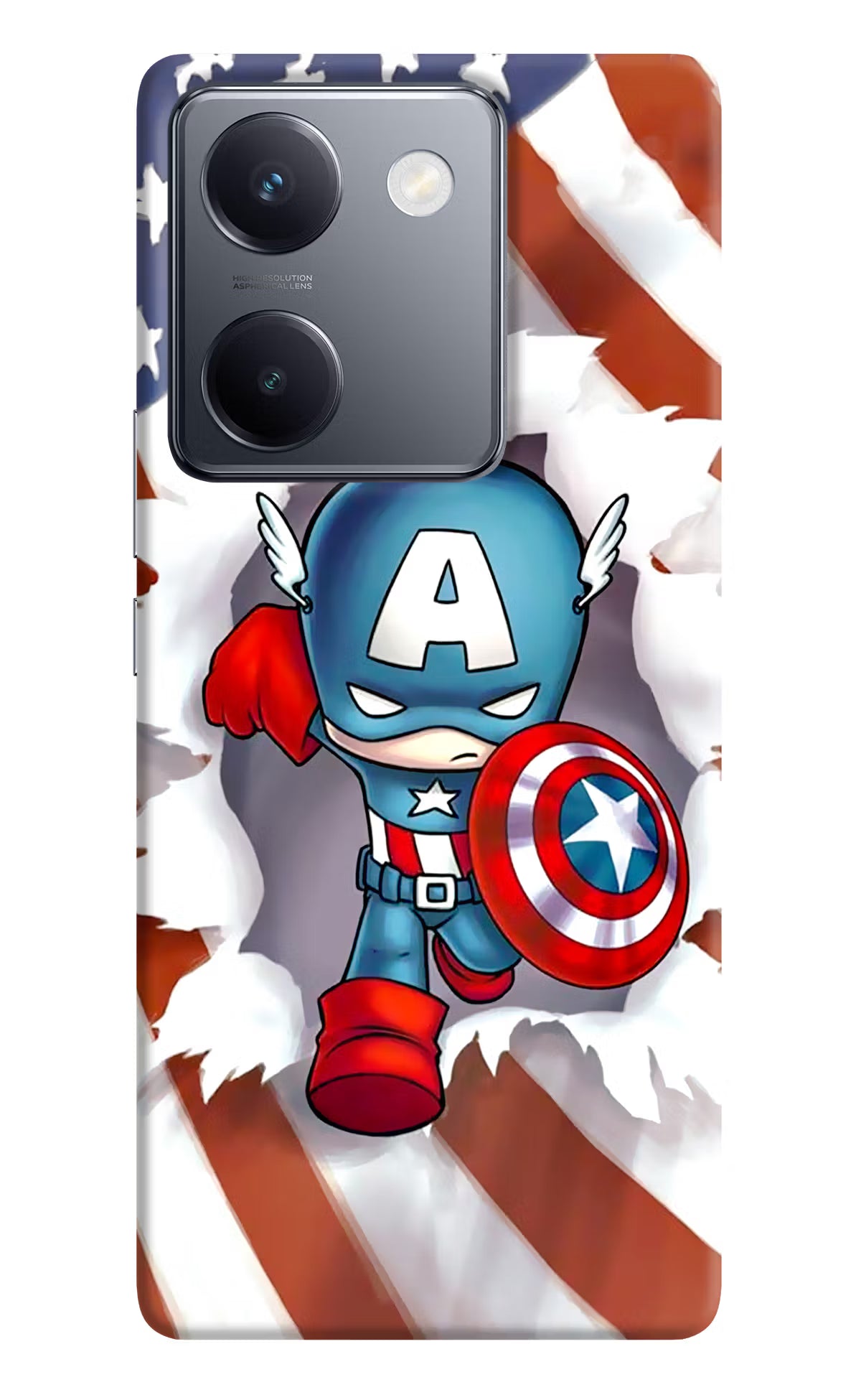 Captain America Vivo Y300 Plus 5G Back Cover