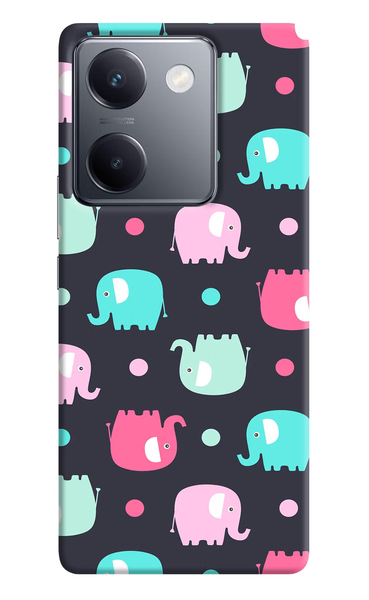 Elephants Vivo Y300 Plus 5G Back Cover