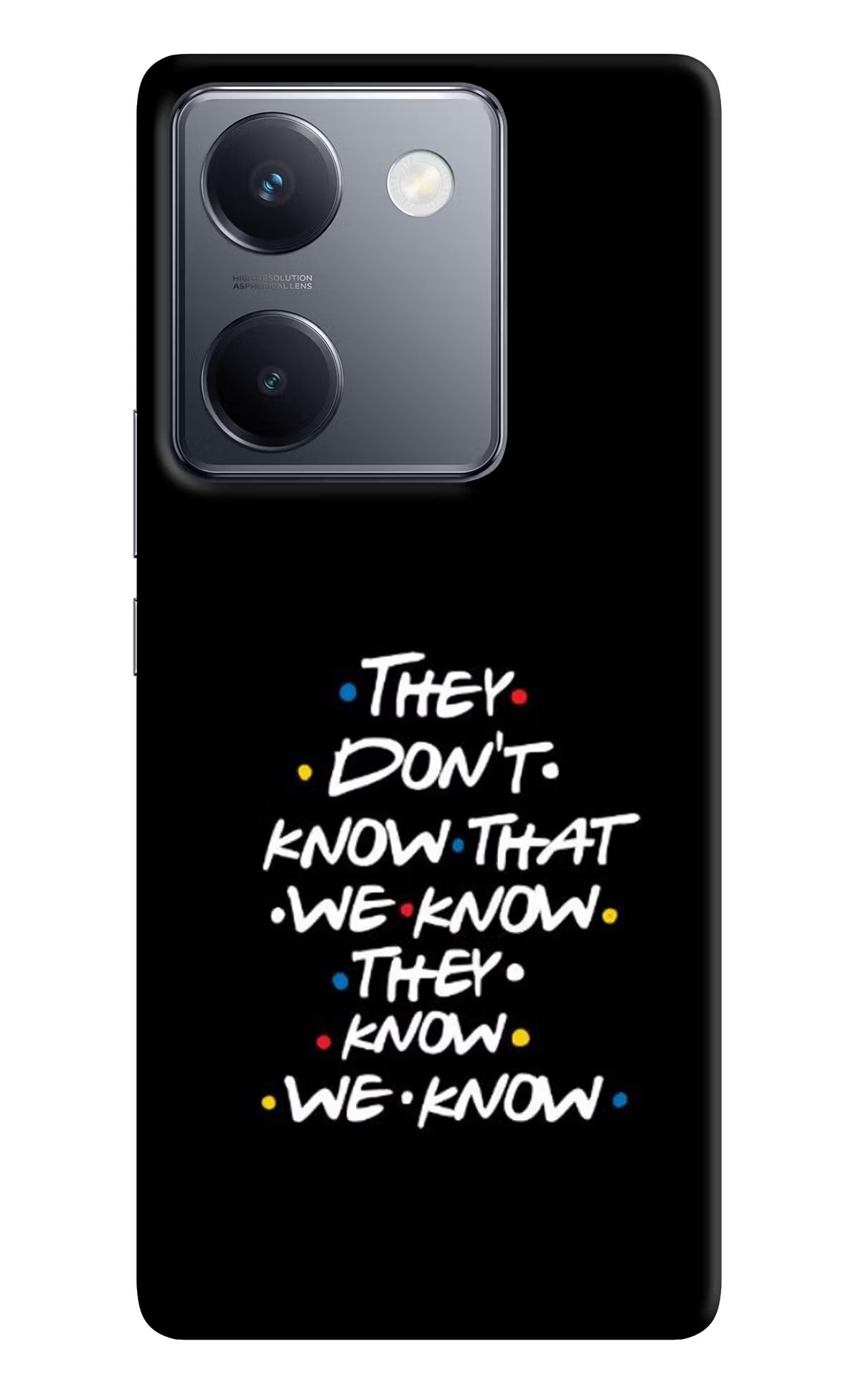 FRIENDS Dialogue Vivo Y300 Plus 5G Back Cover