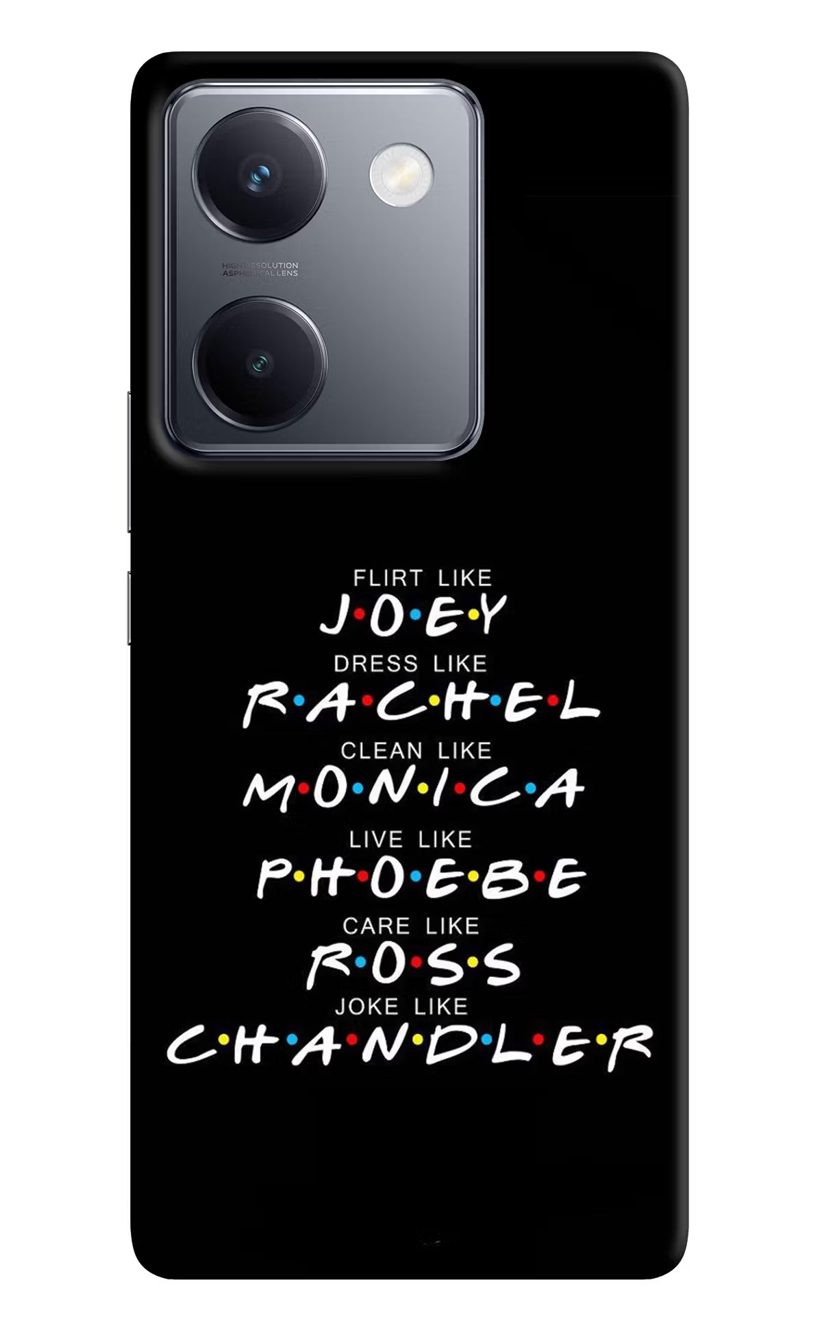 FRIENDS Character Vivo Y300 Plus 5G Back Cover
