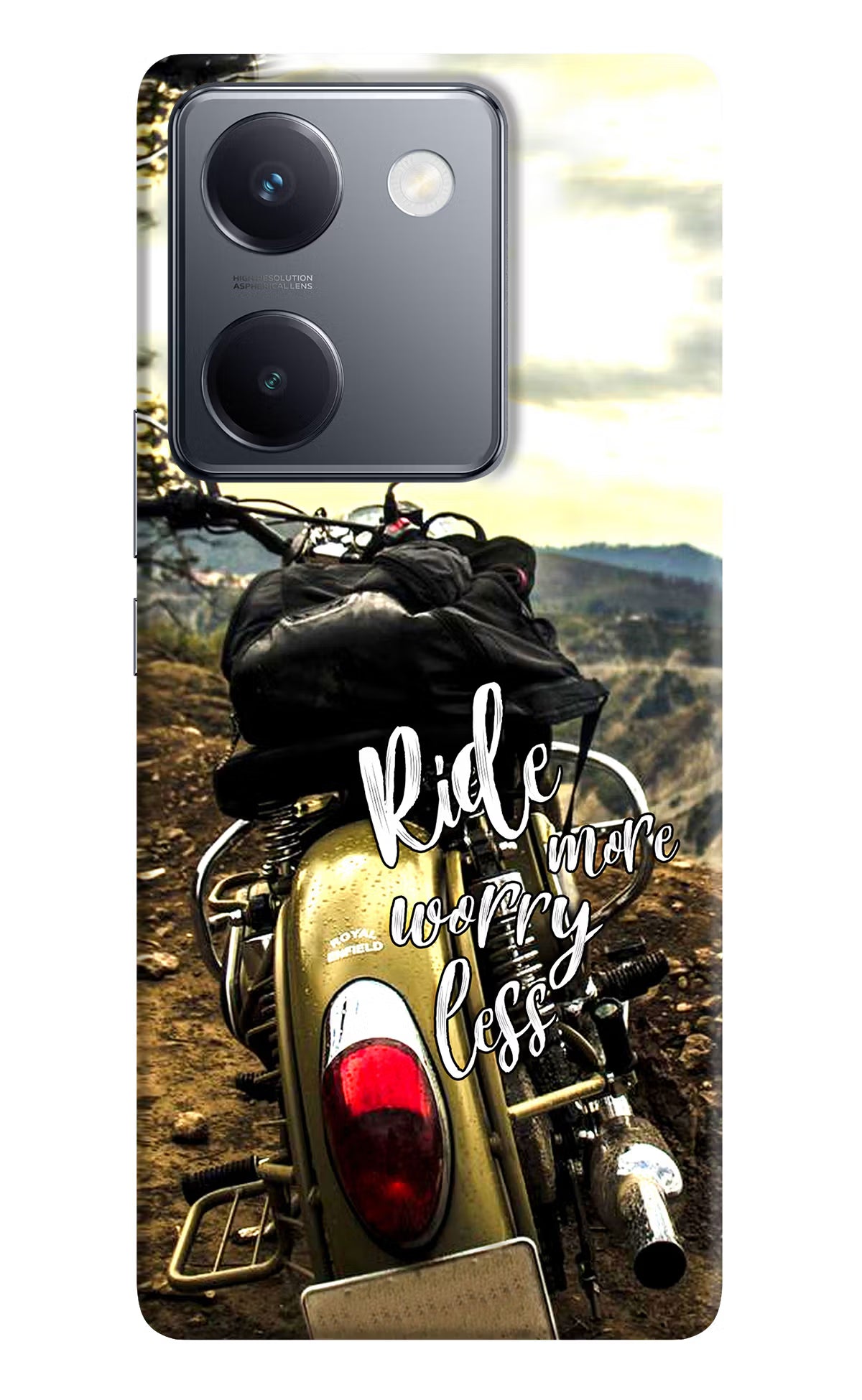 Ride More Worry Less Vivo Y300 Plus 5G Back Cover