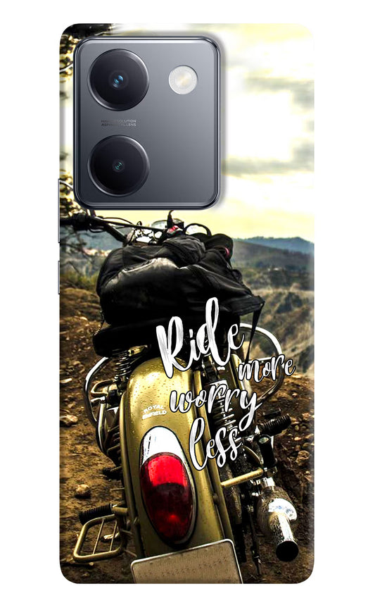 Ride More Worry Less Vivo Y300 Plus 5G Back Cover