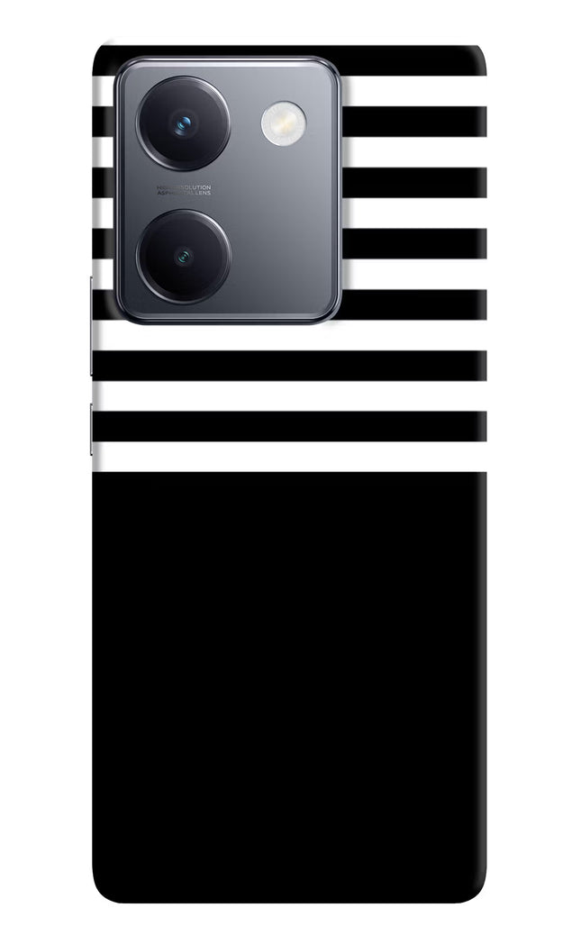 Black and White Print Vivo Y300 Plus 5G Back Cover