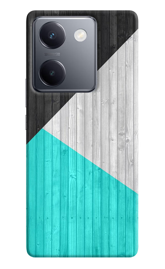 Wooden Abstract Vivo Y300 Plus 5G Back Cover