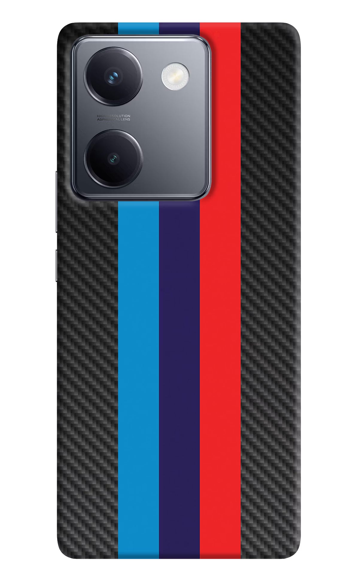 BMW Stripes Pattern Vivo Y300 Plus 5G Back Cover