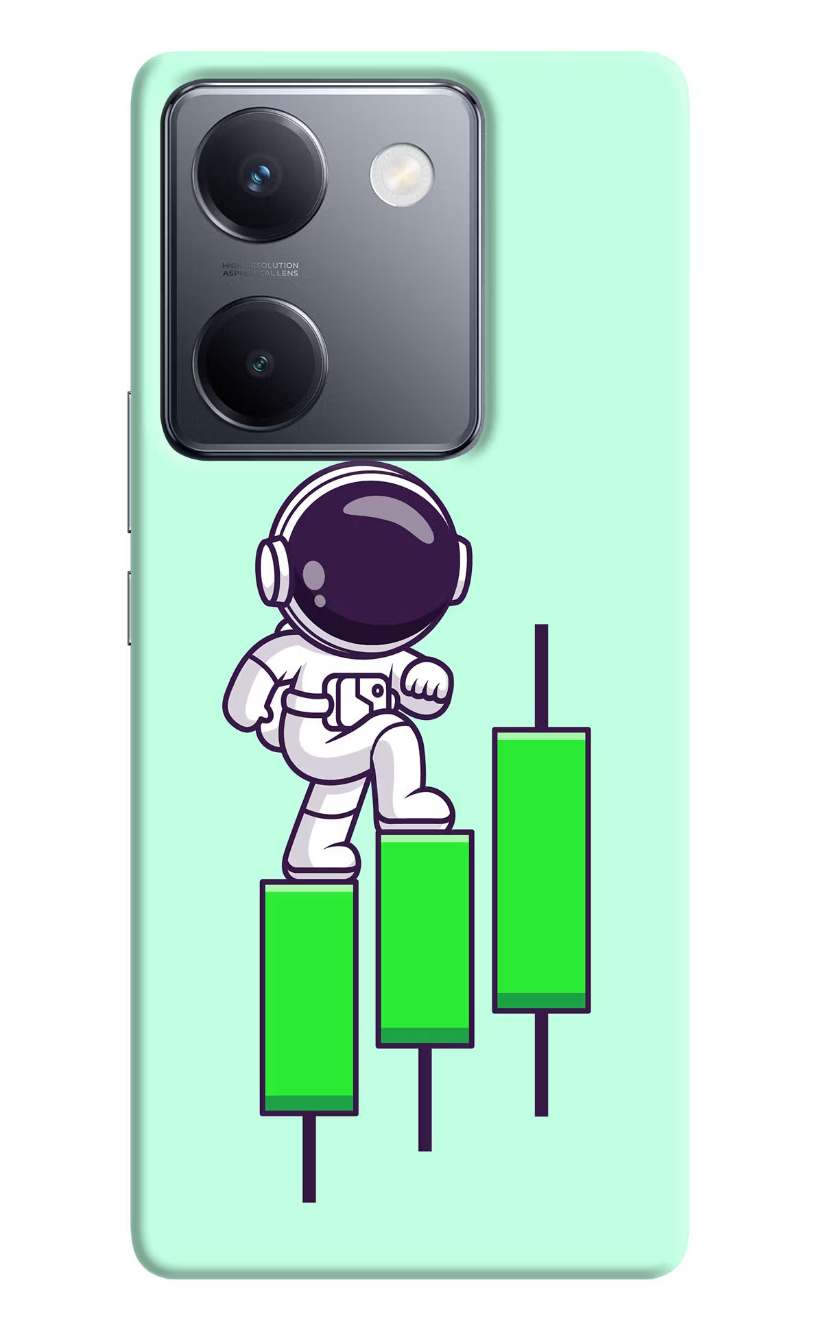 Astronaut Trader Vivo Y300 Plus 5G Back Cover