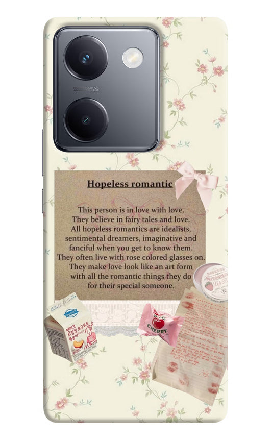 Hopeless Romantic Vivo Y300 Plus 5G Back Cover