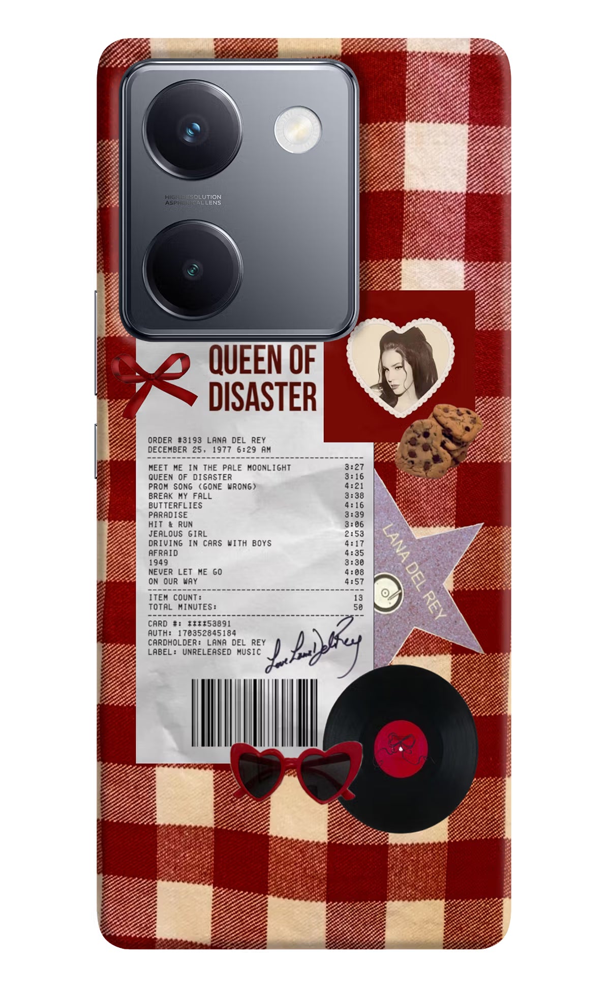 Queen of Disaster Vivo Y300 Plus 5G Back Cover