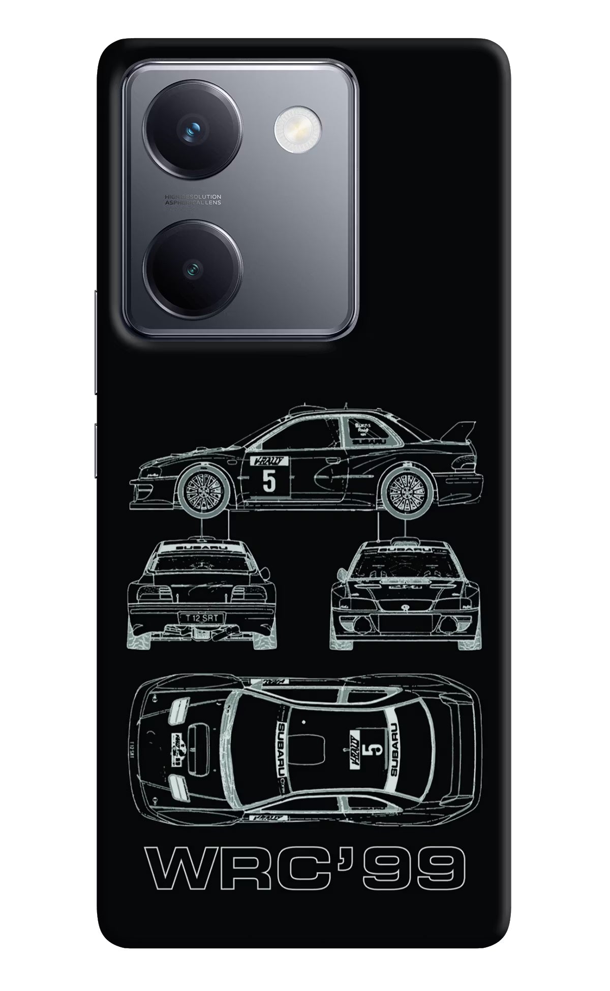 WRC'99 Vivo Y300 Plus 5G Back Cover