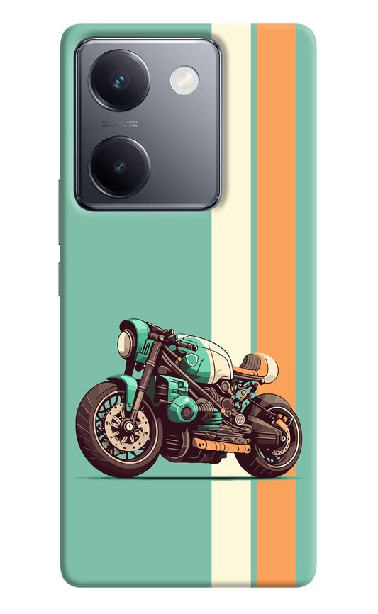 Striped Moto Drift Vivo Y300 Plus 5G Back Cover