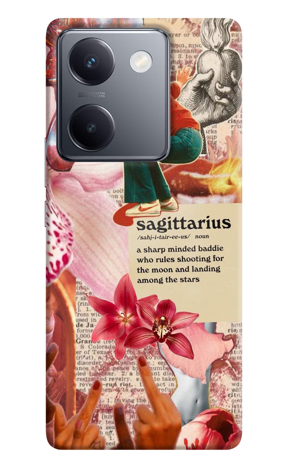 Sagittarius Zodiac Vivo Y300 Plus 5G Hard Case Back Cover by Casekaro