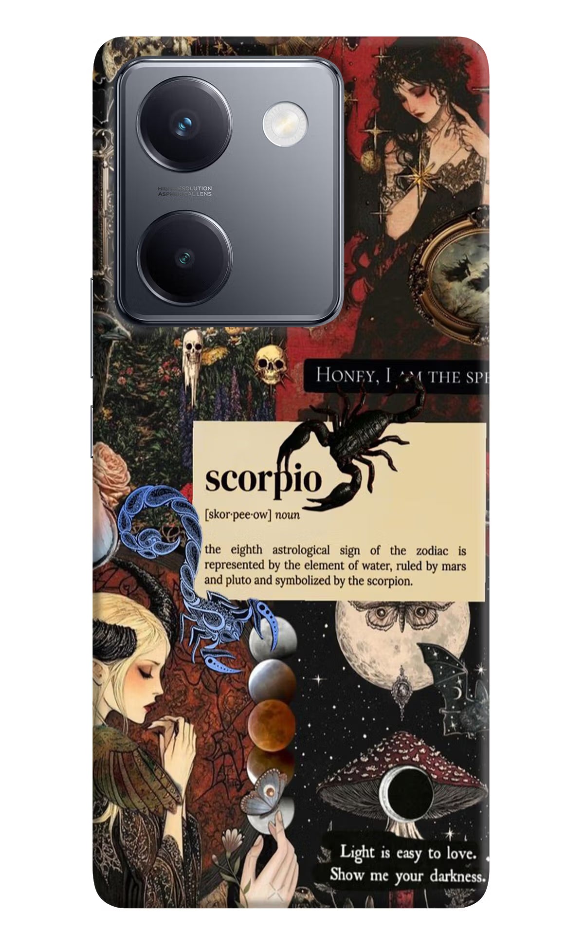 Scorpio Zodiac Vivo Y300 Plus 5G Hard Case Back Cover by Casekaro