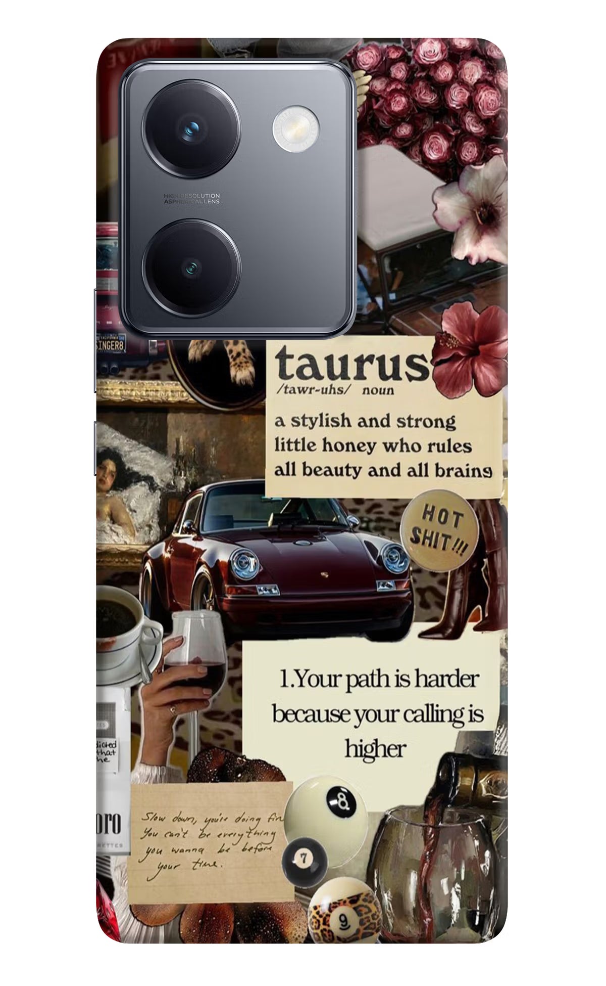 Taurus Zodiac Vivo Y300 Plus 5G Hard Case Back Cover by Casekaro