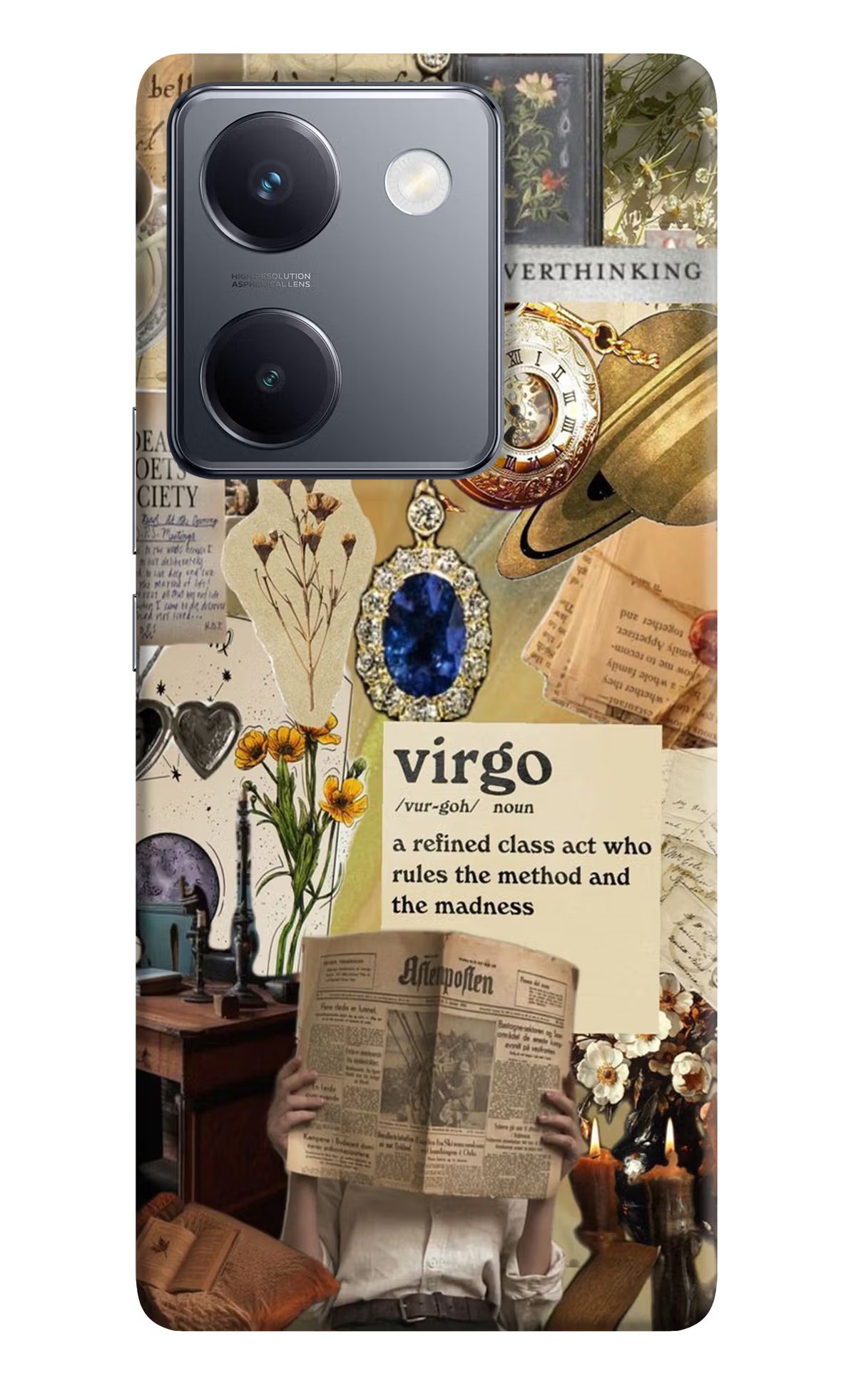 Virgo Zodiac Vivo Y300 Plus 5G Hard Case Back Cover by Casekaro