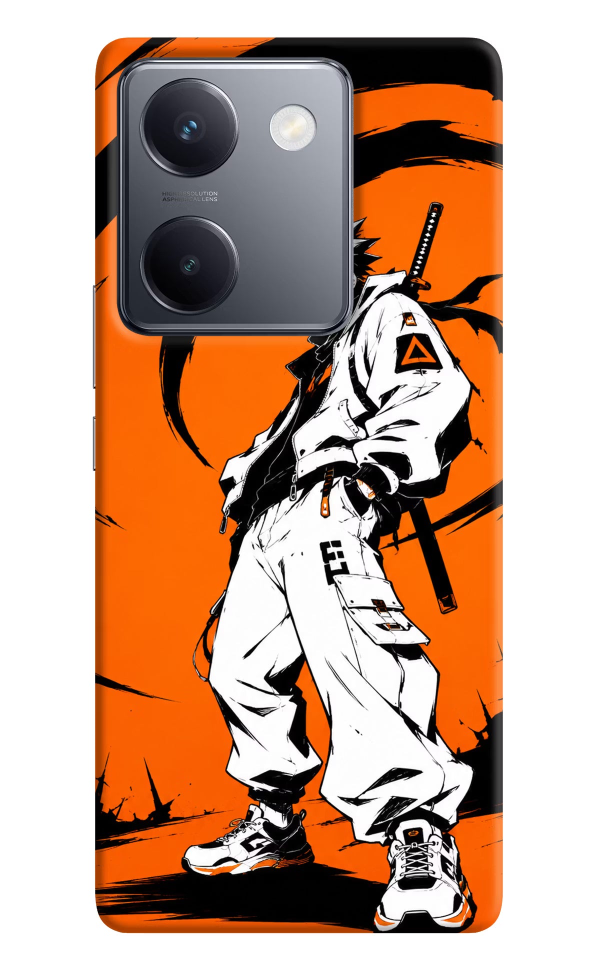 Street Samurai  Vivo Y300 Plus 5G Hard Case Back Cover by Casekaro