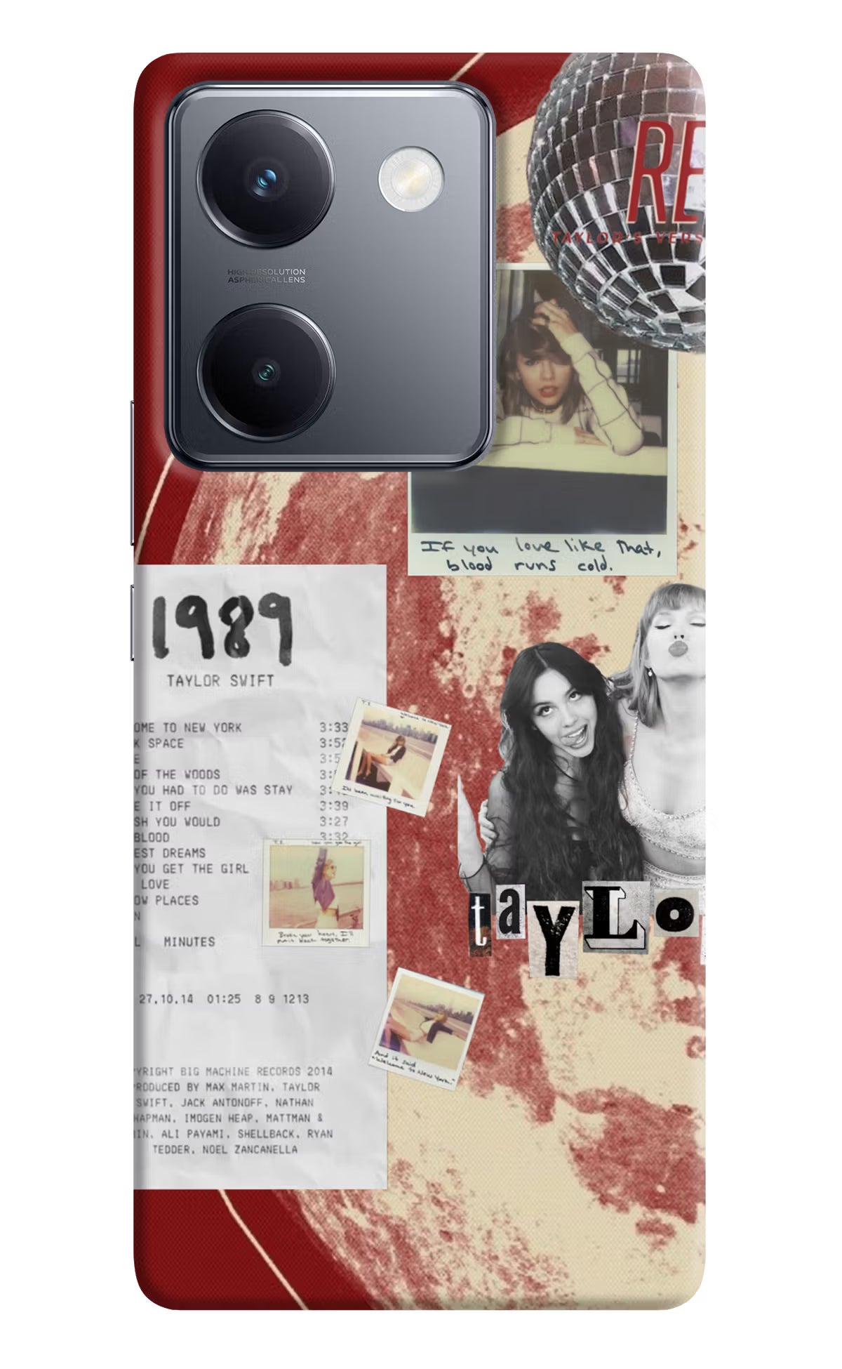 Taylor Swift Vivo Y300 Plus 5G Back Cover