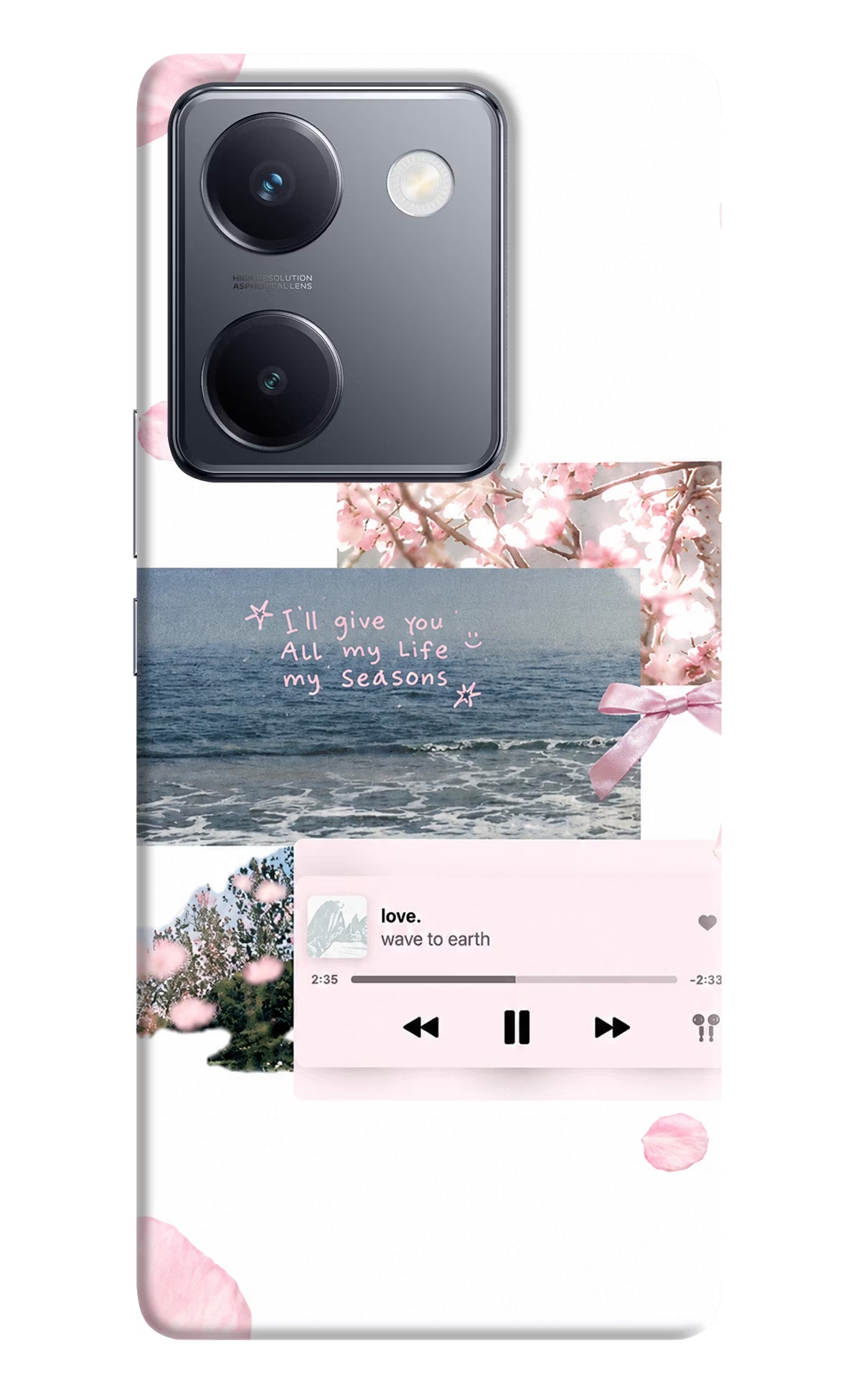Wave to earth Vivo Y300 Plus 5G Back Cover