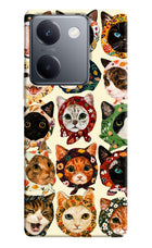 Cool Cat Vivo Y300 Plus 5G Hard Case Back Cover by Casekaro