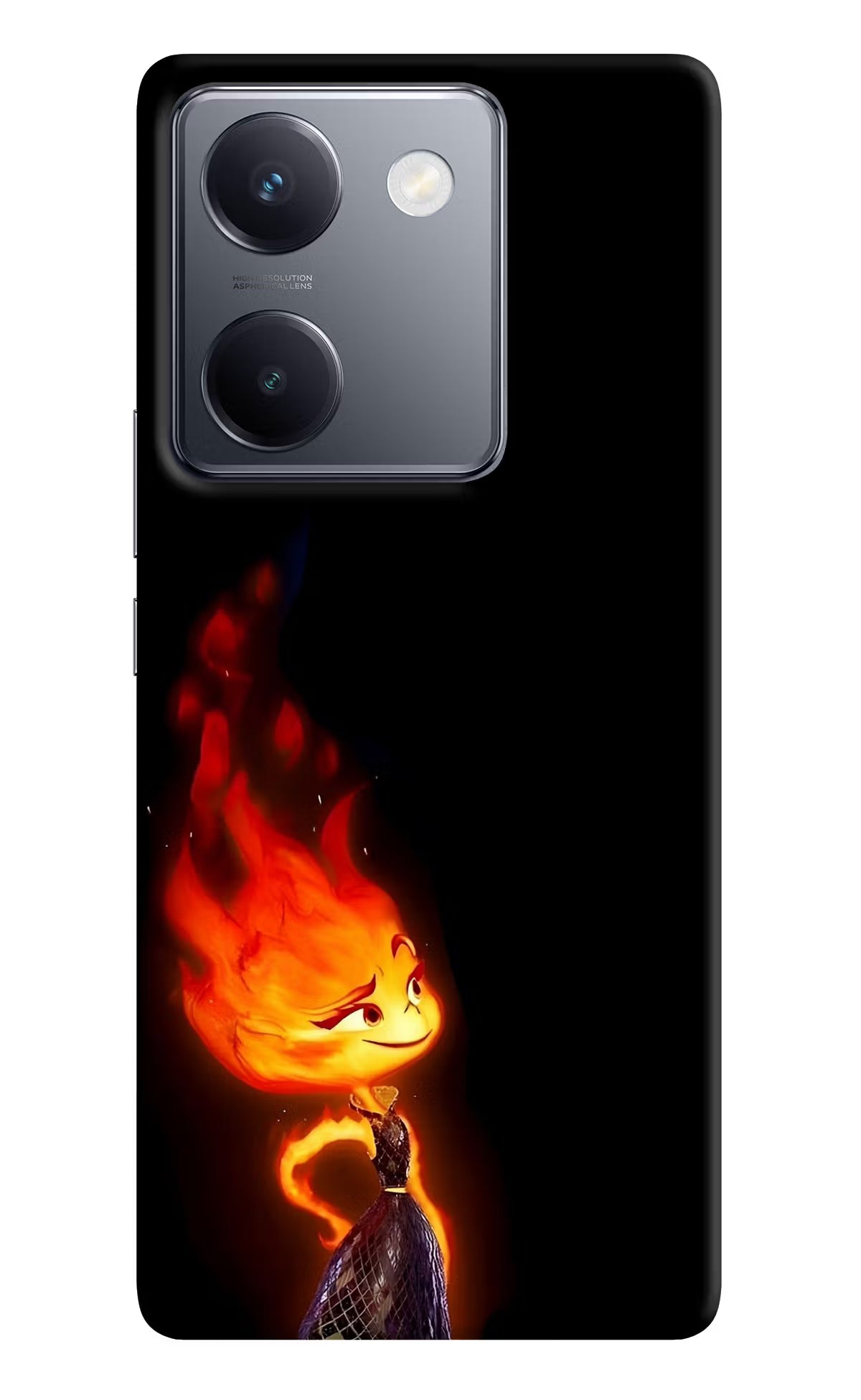 Ember Flame Vivo Y300 Plus 5G Back Cover