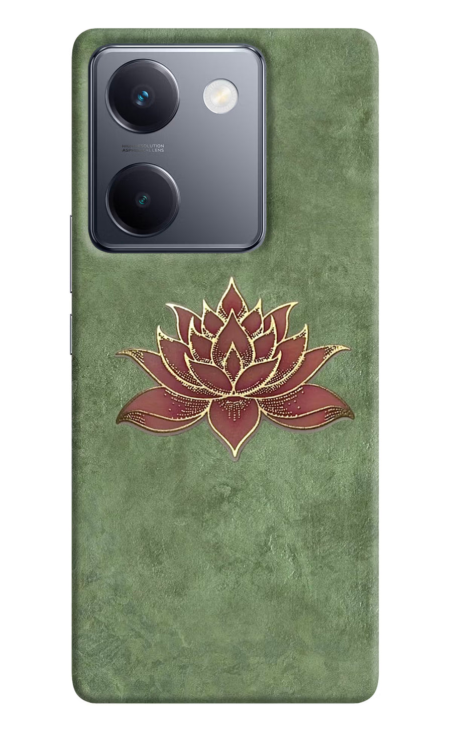 Lotus Grace Vivo Y300 Plus 5G Back Cover, Hard case