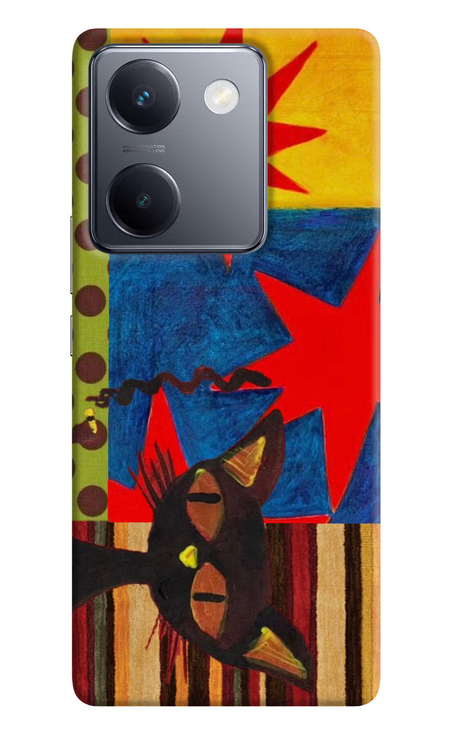 Pop Cat Vivo Y300 Plus 5G Hard Case Back Cover by Casekaro