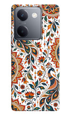White Mayura Vivo Y300 Plus 5G Hard Case Back Cover by Casekaro