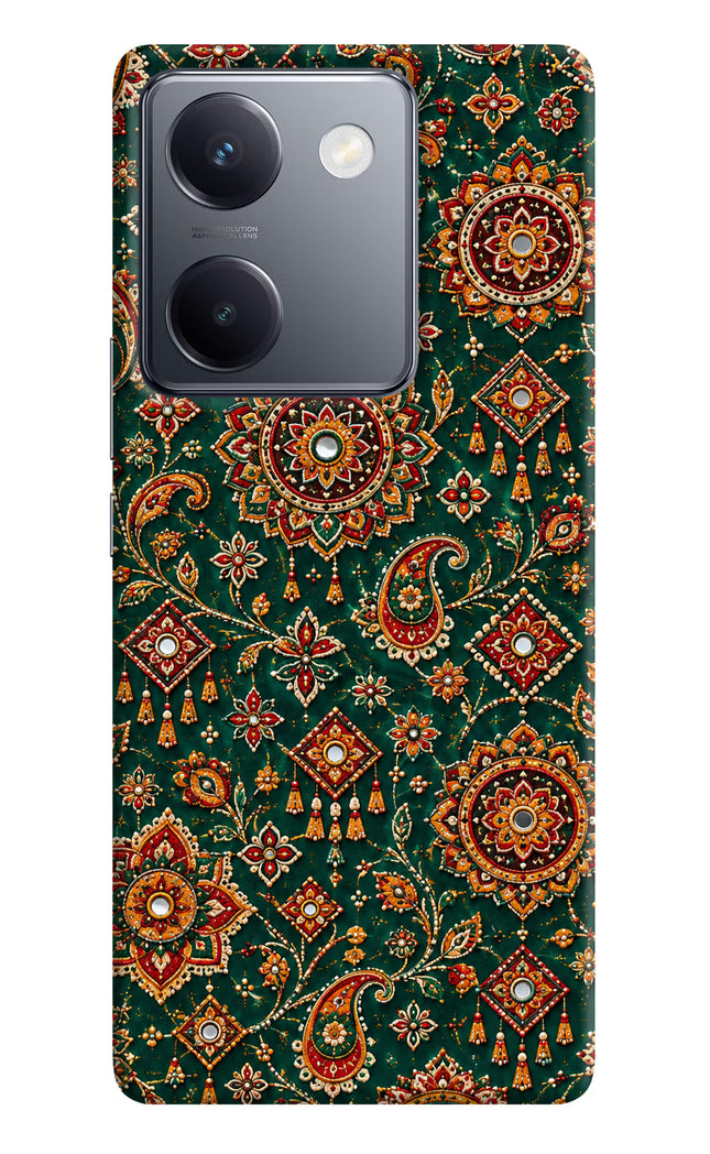 Green Pataka Vivo Y300 Plus 5G Hard Case Back Cover by Casekaro