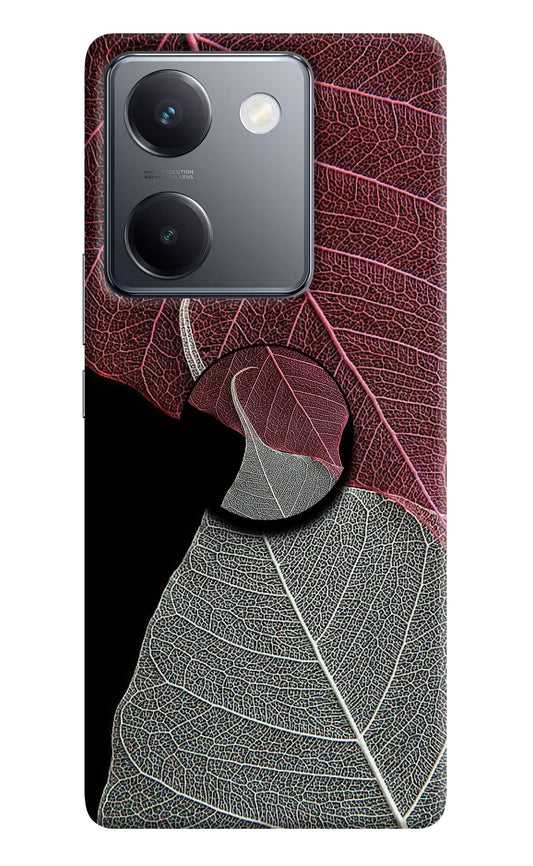 Leaf Pattern Vivo Y300 Plus 5G Pop Case