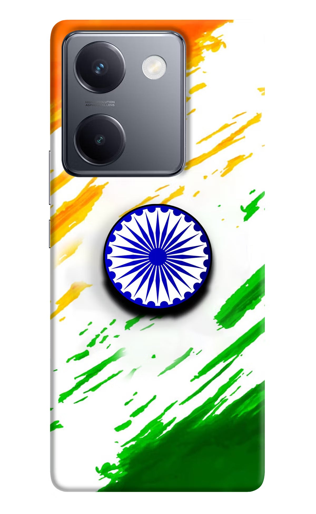 Indian Flag Ashoka Chakra Vivo Y300 Plus 5G Pop Case