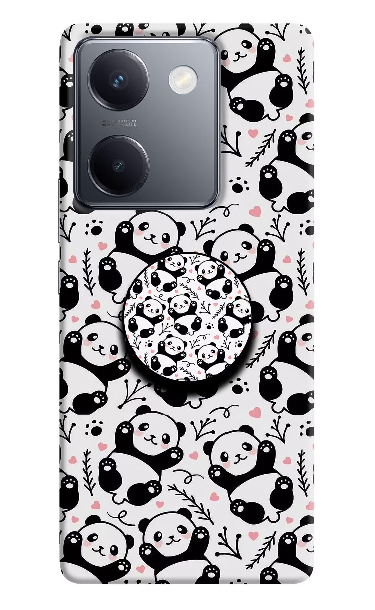 Cute Panda Vivo Y300 Plus 5G Pop Case