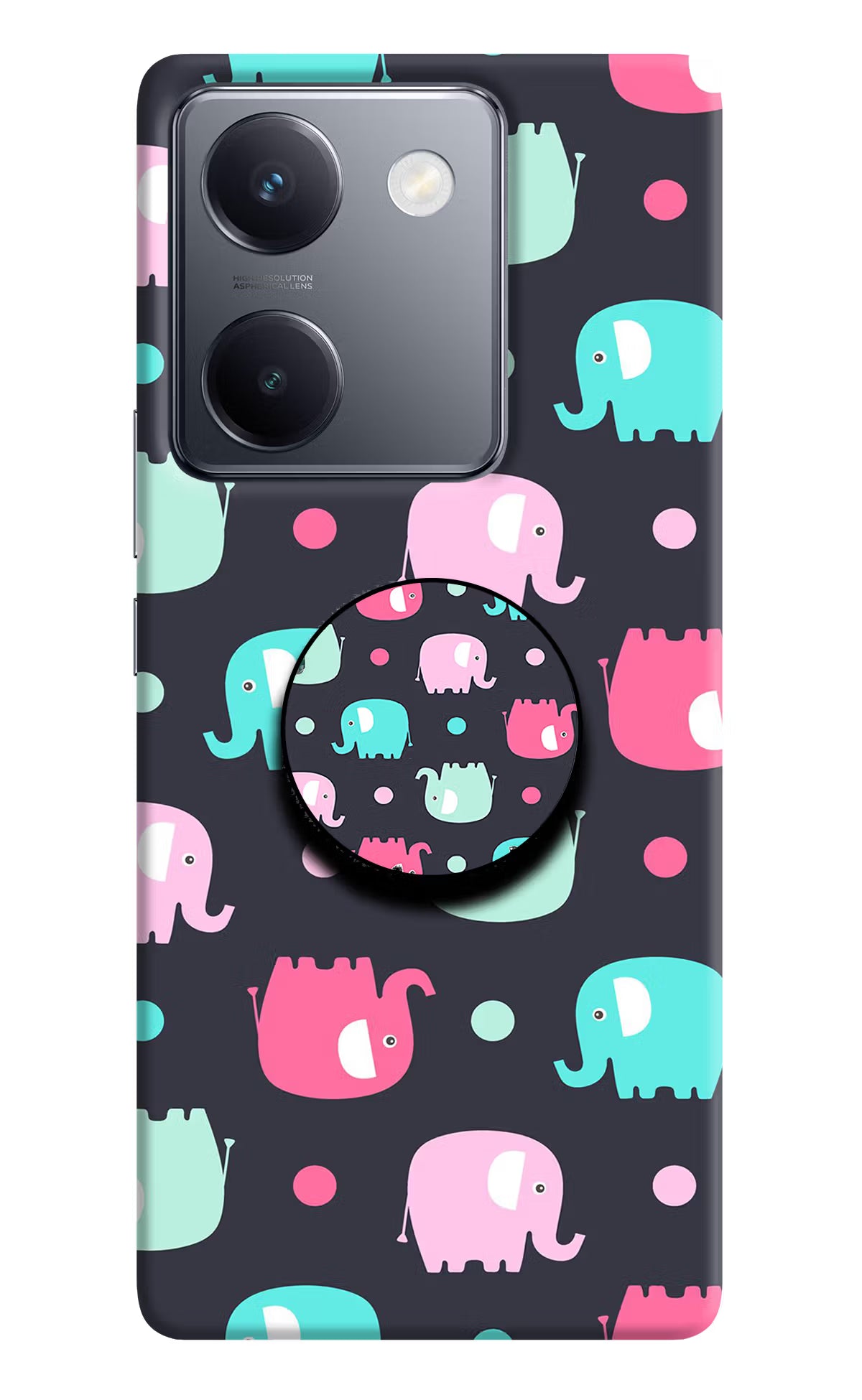 Baby Elephants Vivo Y300 Plus 5G Pop Case