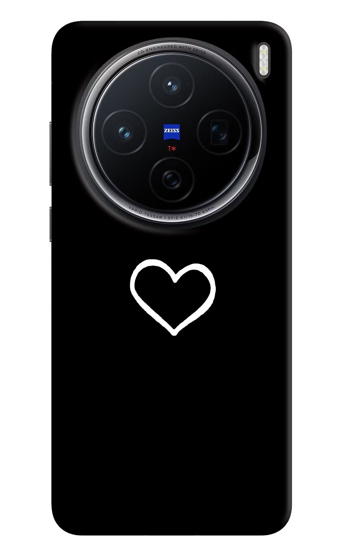 Heart Vivo X200 5G Hard Case Back Cover by Casekaro