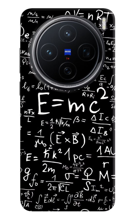 Physics Formula Vivo X200 5G Hard Case Back Cover by Casekaro