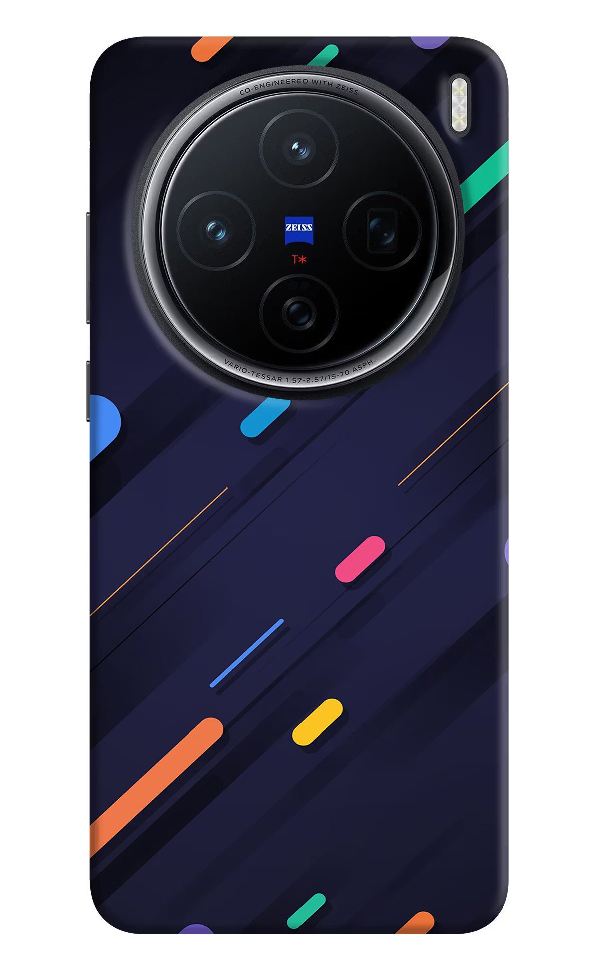 Abstract Design Vivo X200 5G Hard Case Back Cover by Casekaro
